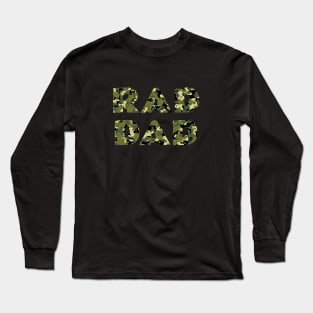 RAD DAD Camo Long Sleeve T-Shirt